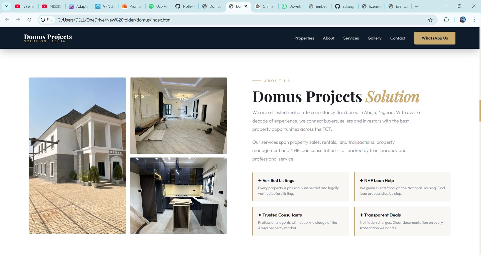 Domus Listings